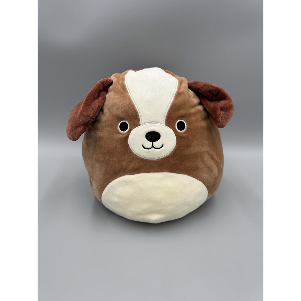 Squishmallows Bernie The St. Bernard Dog 10” Brown Plush Stuffed Animal Kellytoy